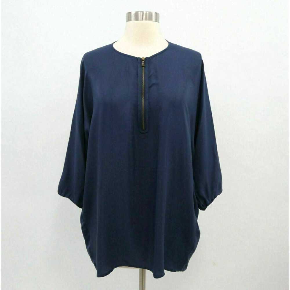 Vince Vince Silk Blouse Top S Small Oversized Dol… - image 1