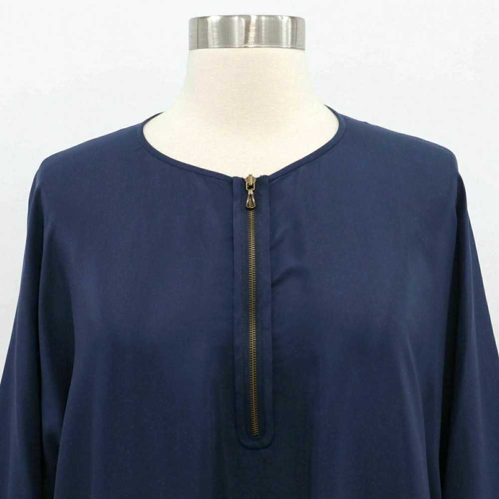 Vince Vince Silk Blouse Top S Small Oversized Dol… - image 2