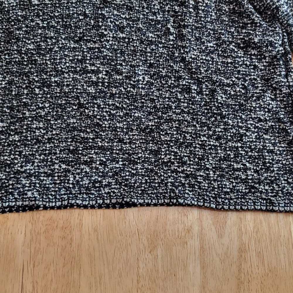 EUC VINTAGE Sarah Arizona black and tan knit swea… - image 2