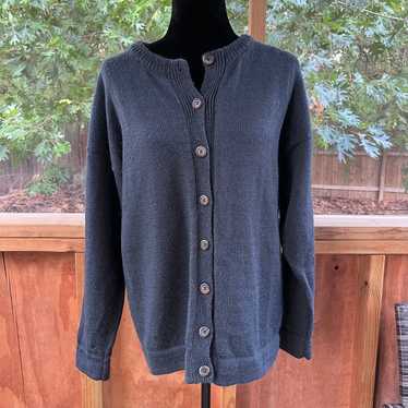 Rapaki Mahana Vintage Grey Wool Cardigan Sweater … - image 1