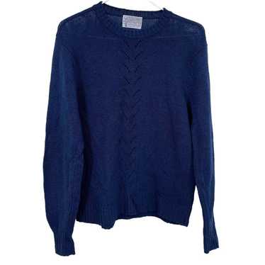 Vintage Pendleton Knit Crewneck Wool Sweater Larg… - image 1