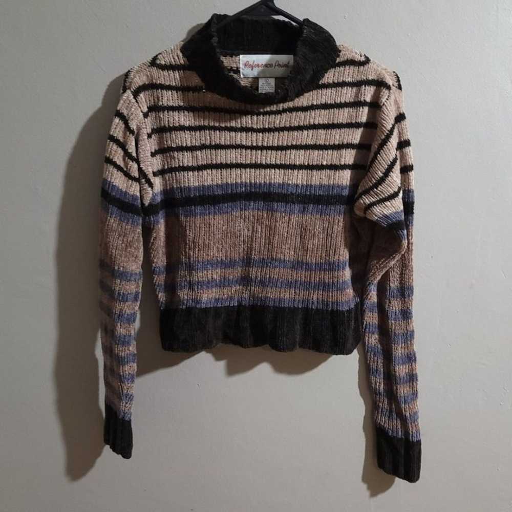 Reference Point 90's Vintage Long Sleeve Cropped … - image 2