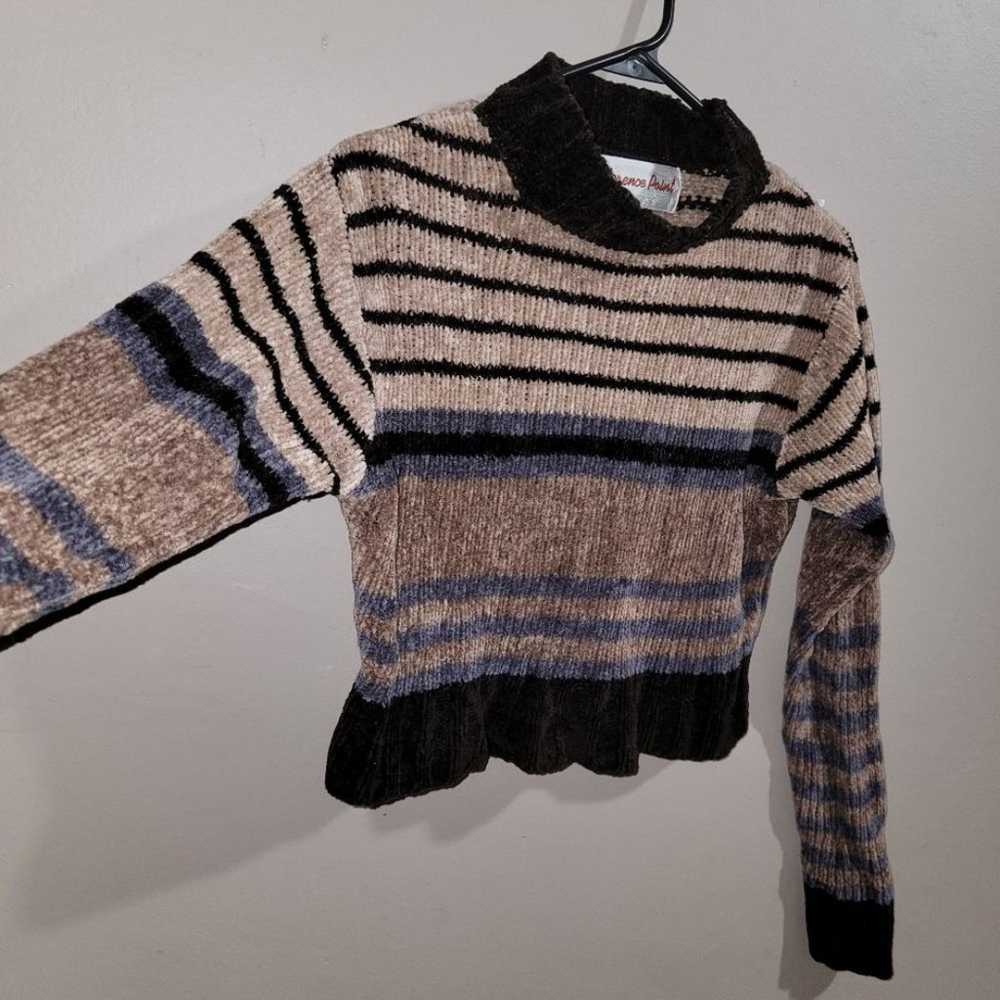Reference Point 90's Vintage Long Sleeve Cropped … - image 4