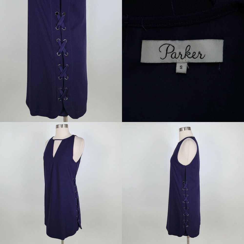 Parker Parker Mini Dress Riviera S Small Navy Blu… - image 4