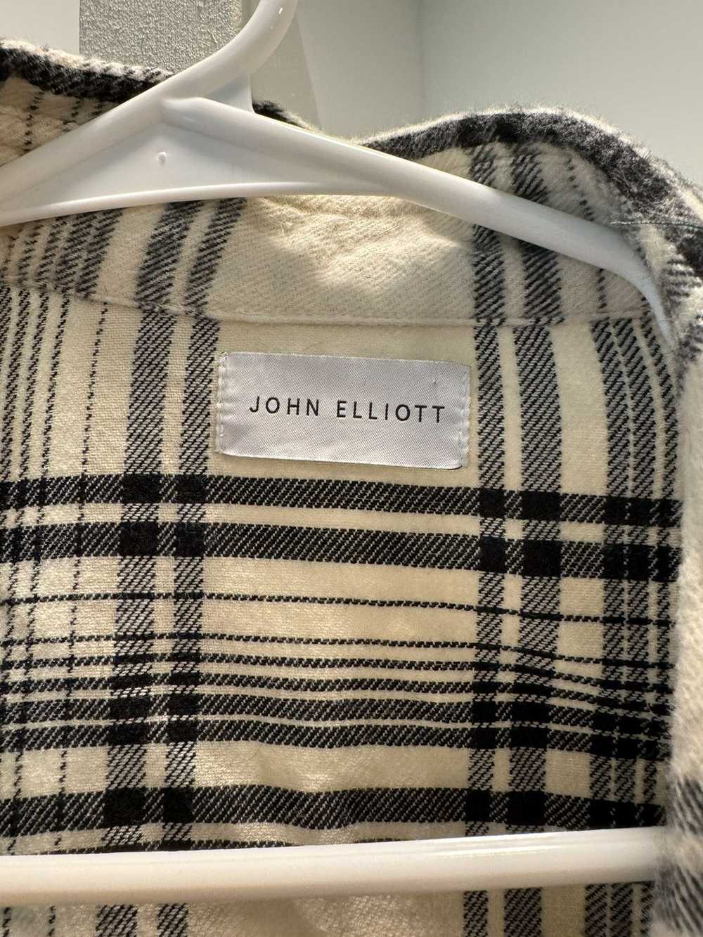 John Elliott John Elliott Flannel Size M- Worn on… - image 2