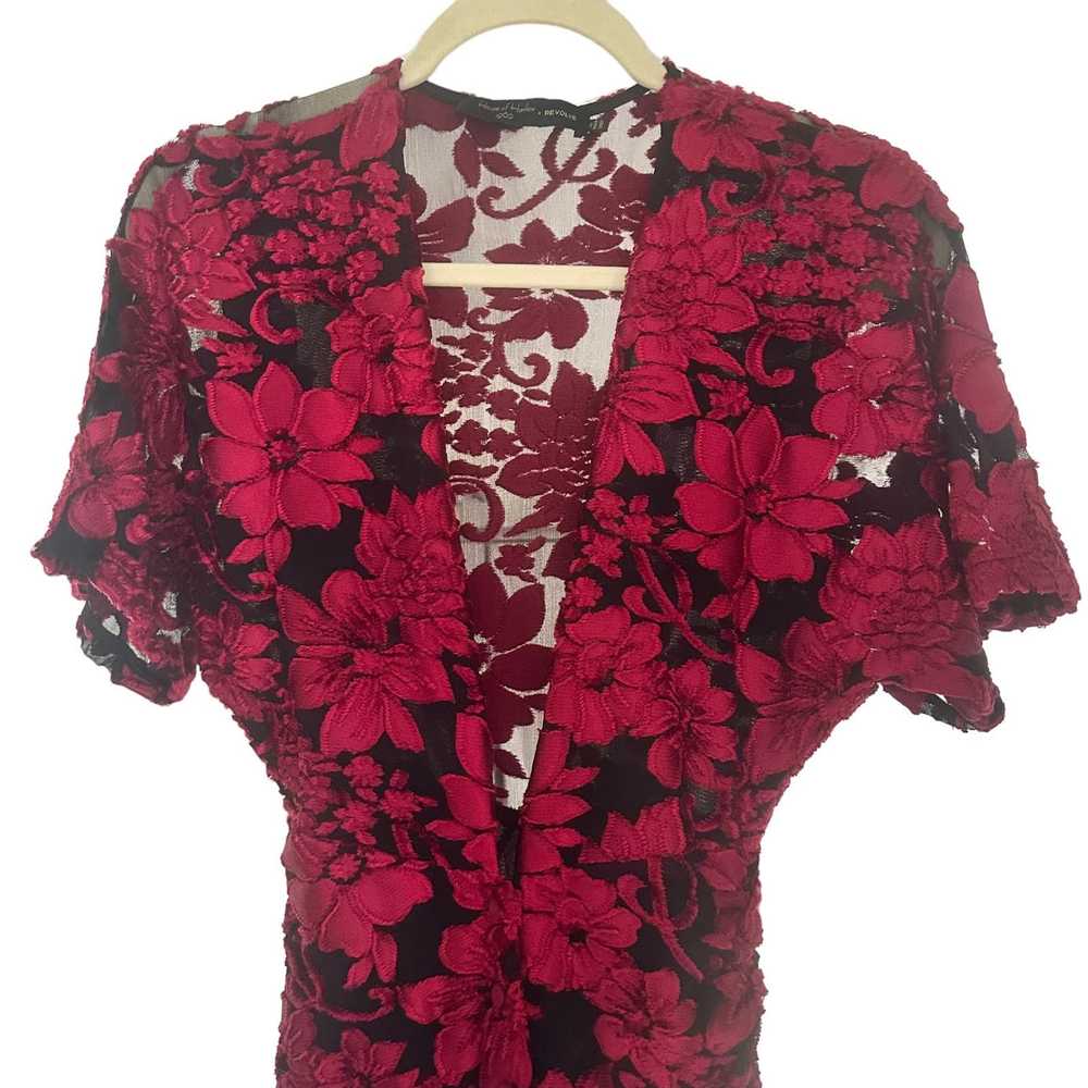 House of Harlow 1960 House of Harlow Floral Deep-… - image 6