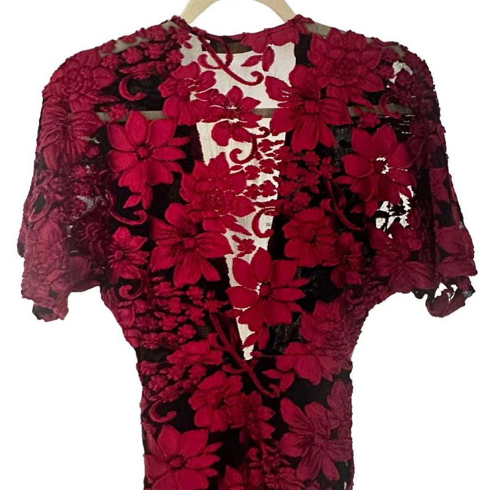 House of Harlow 1960 House of Harlow Floral Deep-… - image 7
