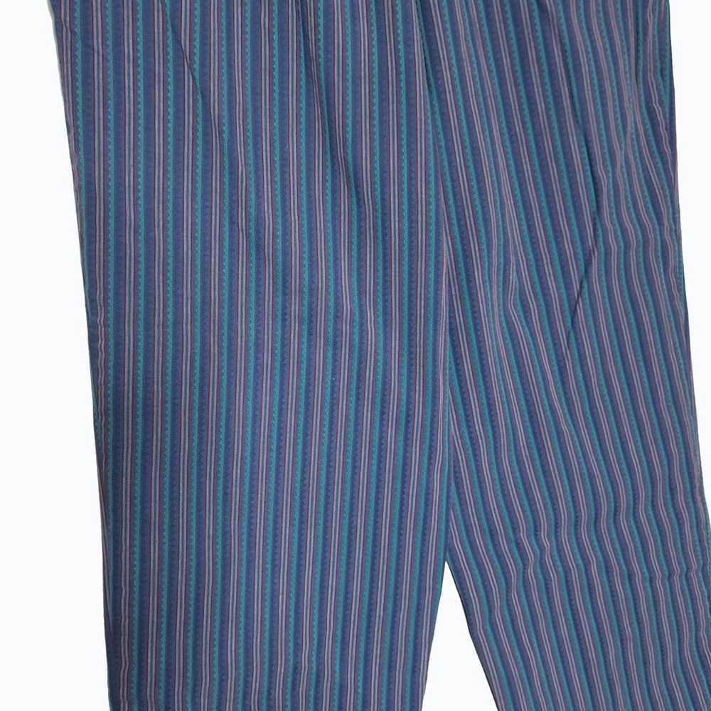 Koret City Blue Jeans Sz 12P Pull On Striped Retr… - image 6