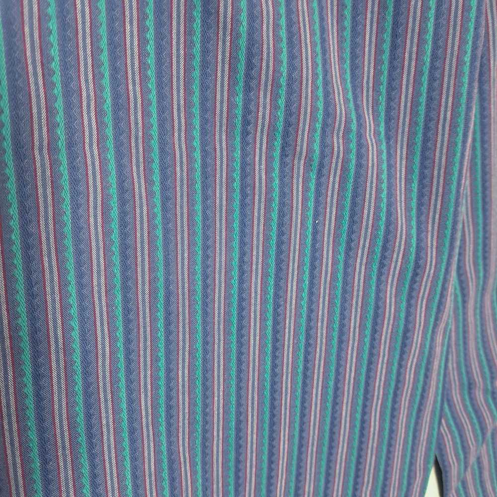 Koret City Blue Jeans Sz 12P Pull On Striped Retr… - image 8