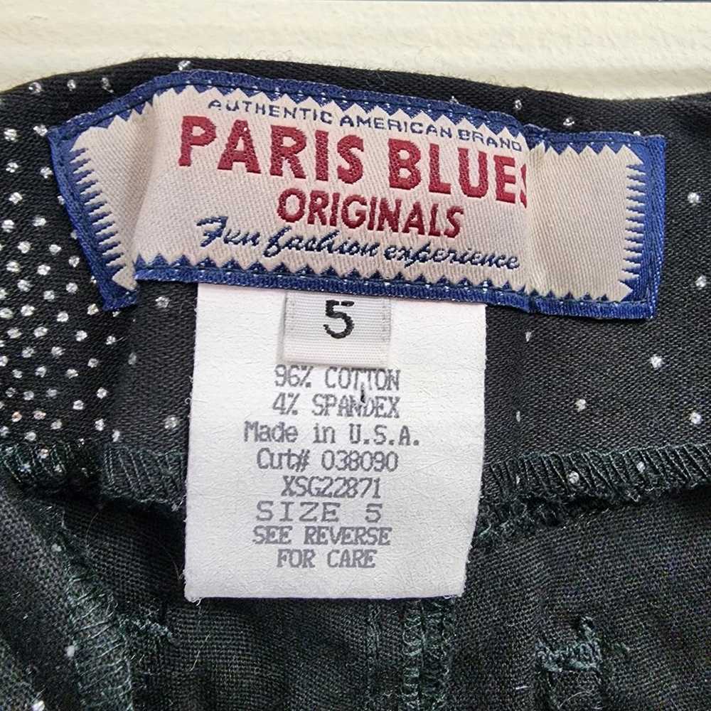 Vintage Paris Blues original sparkly starburst bo… - image 2