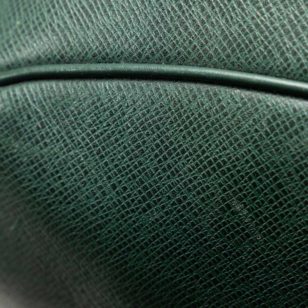 Green Louis Vuitton Taiga Kendall GM Travel Bag - image 12