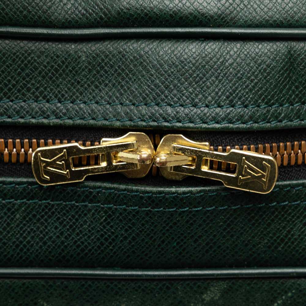 Green Louis Vuitton Taiga Kendall GM Travel Bag - image 9