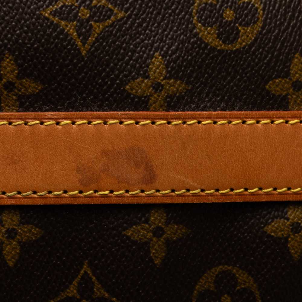 Brown Louis Vuitton Monogram Keepall Bandouliere … - image 11