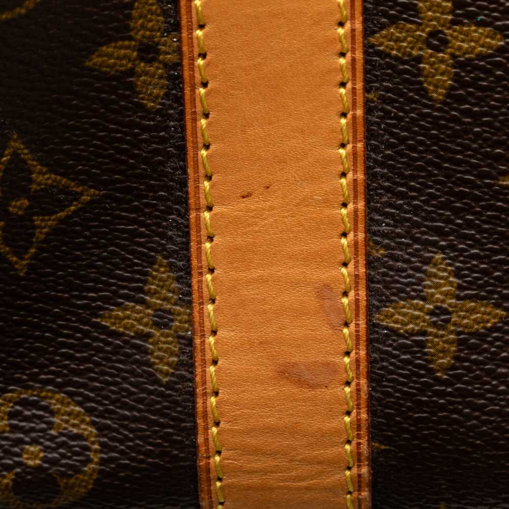 Brown Louis Vuitton Monogram Keepall Bandouliere … - image 12