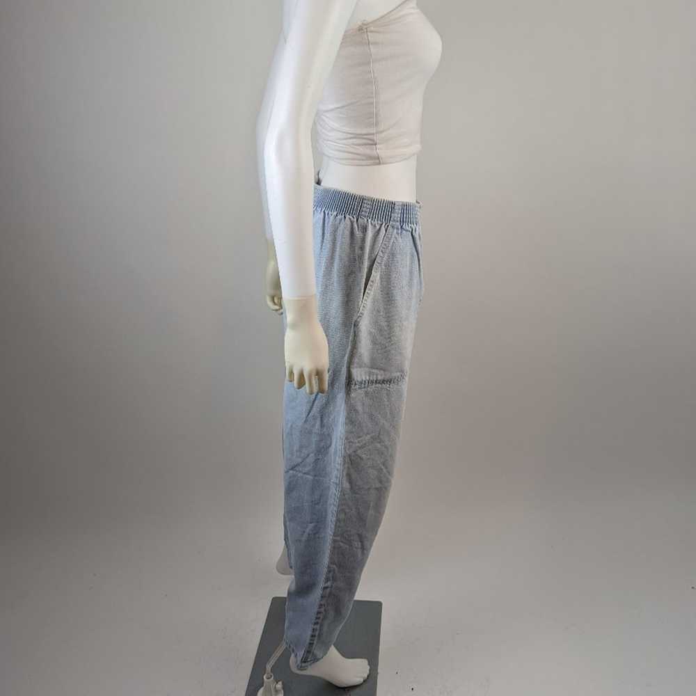 Vintage Mom High Waisted Stone Washed Jeans 12 - image 3