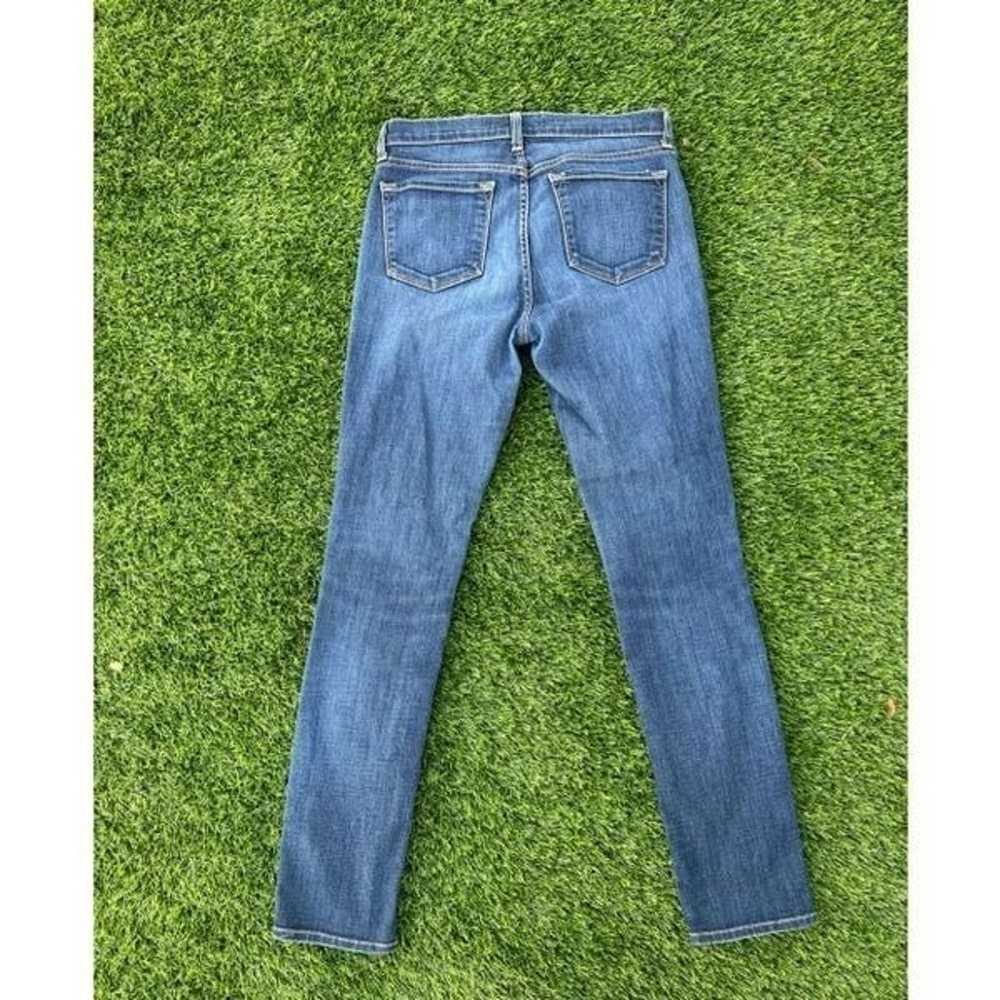 J Brand Mid Rise Stove Pipe jeans dark vintage si… - image 2