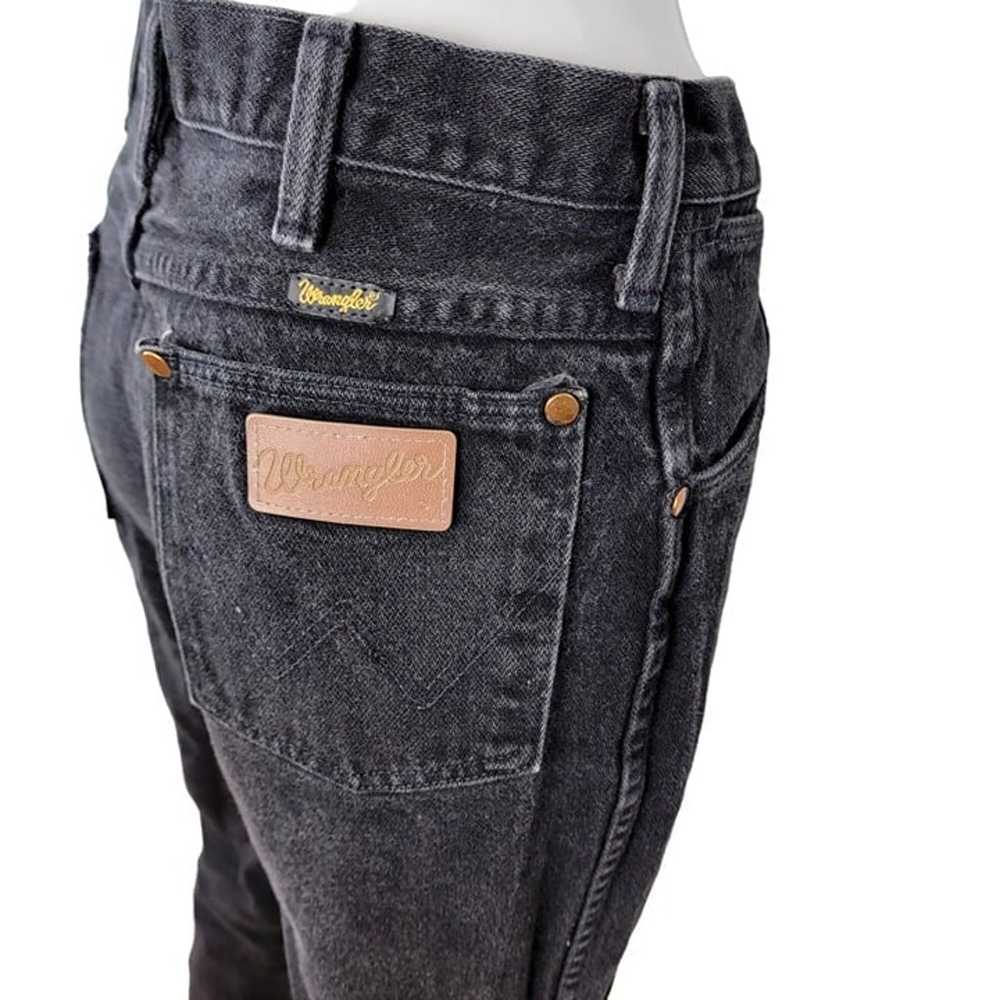 Wrangler 31 x 30 Jeans Vintage 80s Bootcut Denim … - image 6
