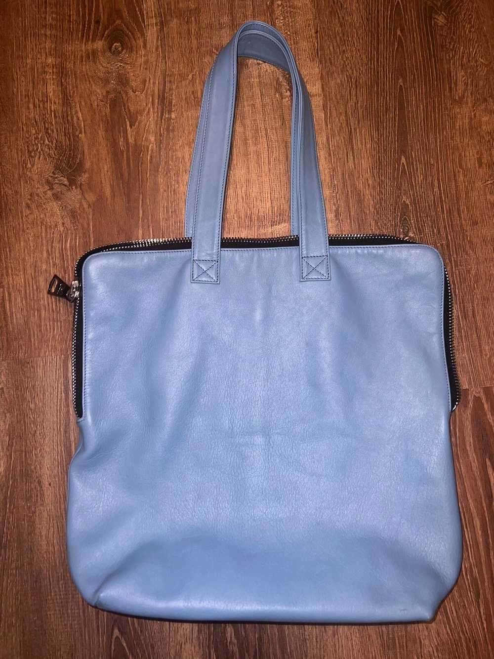 (B).Stroy Leather Utility Tote - image 4