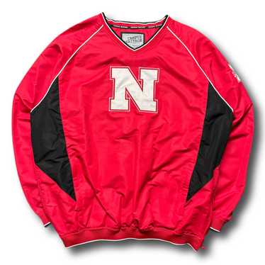 Ncaa NCAA Nebraska Huskers Y2K Vintage Red Windbre