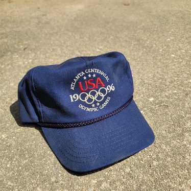 Vintage 1996 Atlanta Olympics Hat USA - image 1