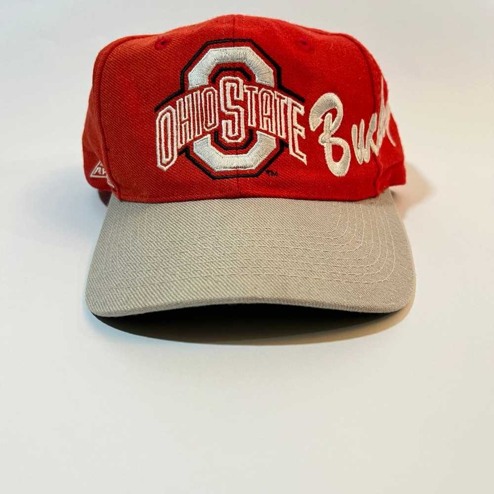 Vinrage 90s Ohio State Buckeyes Apex One Hat - image 1