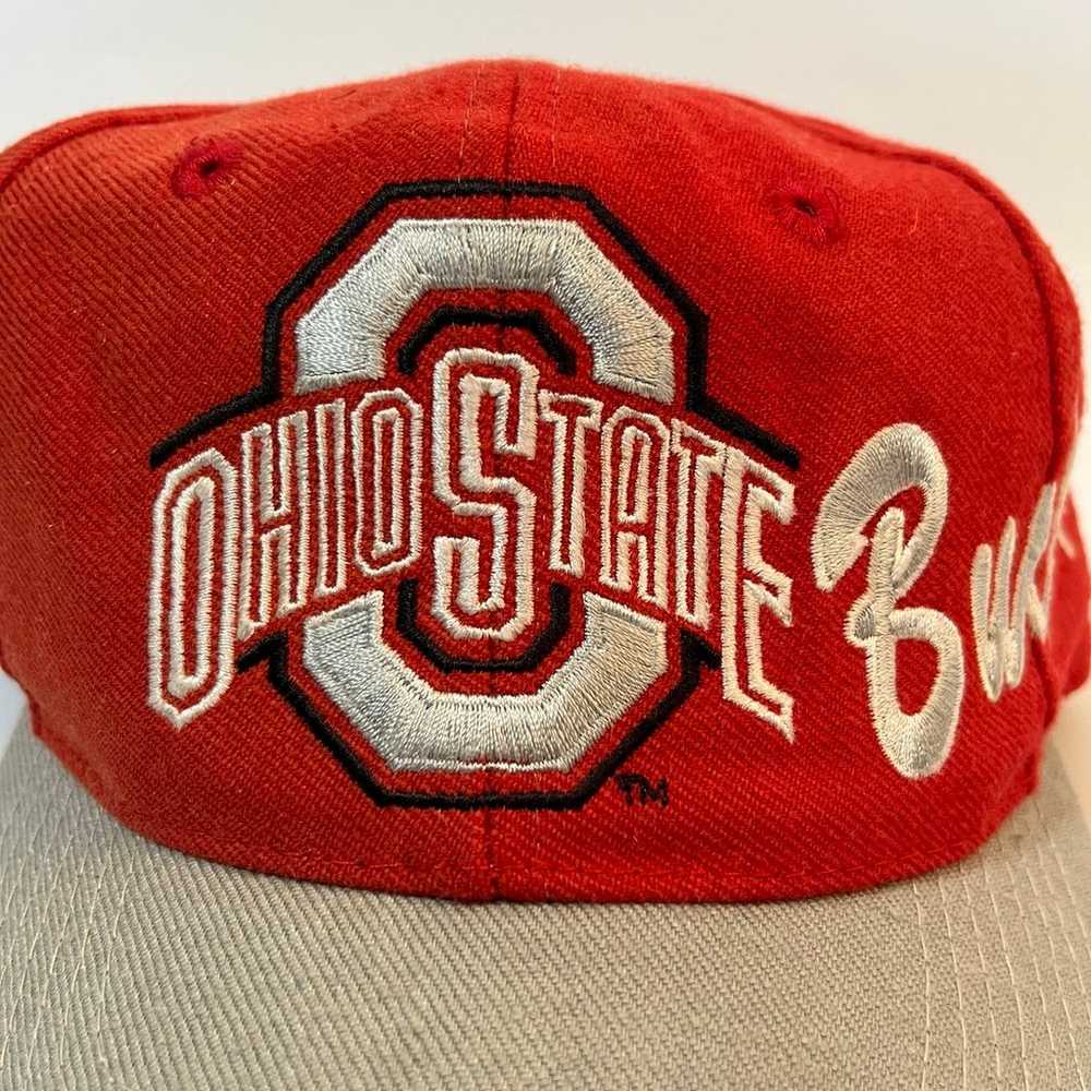 Vinrage 90s Ohio State Buckeyes Apex One Hat - image 2