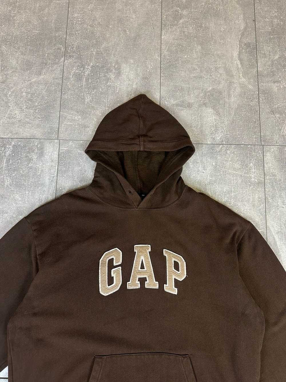 Gap × Kanye West × Streetwear Women’s brown hoodi… - image 2