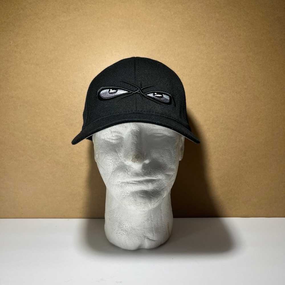 No Fear angry eyes flexfit fitted hat - image 3