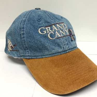 Vintage Grand Canyon Blue Denim Hat Kokopelli Embr