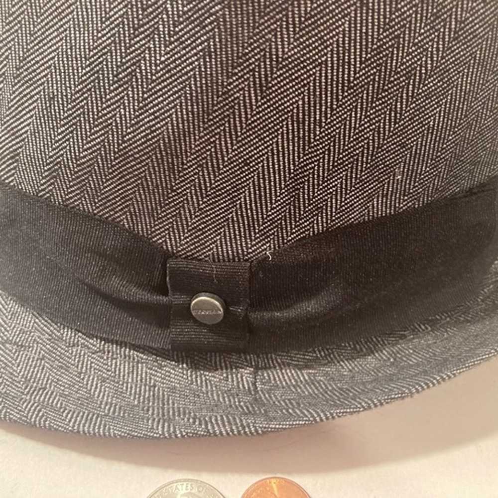 Vintage Grey and Black Stetson Fedora Style Hat, … - image 3