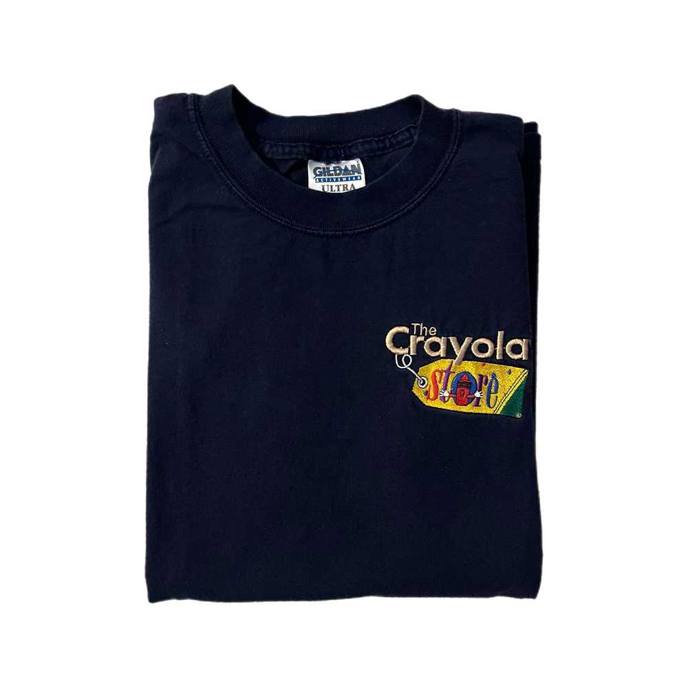 Gildan × Vintage Vintage 90s The Crayola Store Bl… - image 1