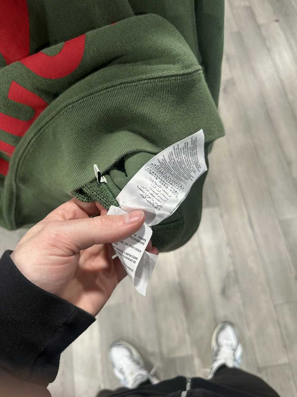Gucci Gucci Mask Hoodie Olive - image 9