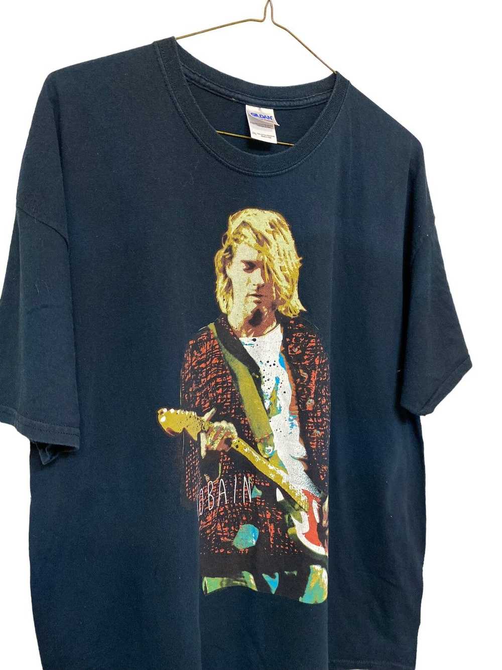 Band Tees × Nirvana × Vintage Kurt Cobain / Nirva… - image 3