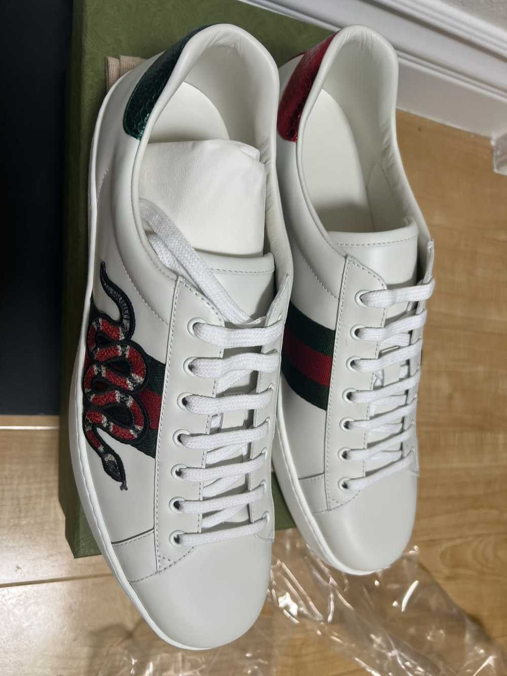 Gucci men Gucci Ace Embroidered 'Snake' - image 2
