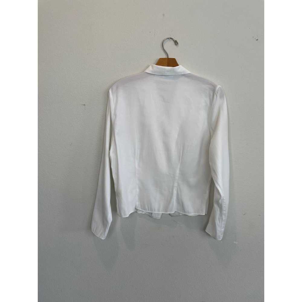 Other Vintage Gallery White Button Down, Size 10 - image 3