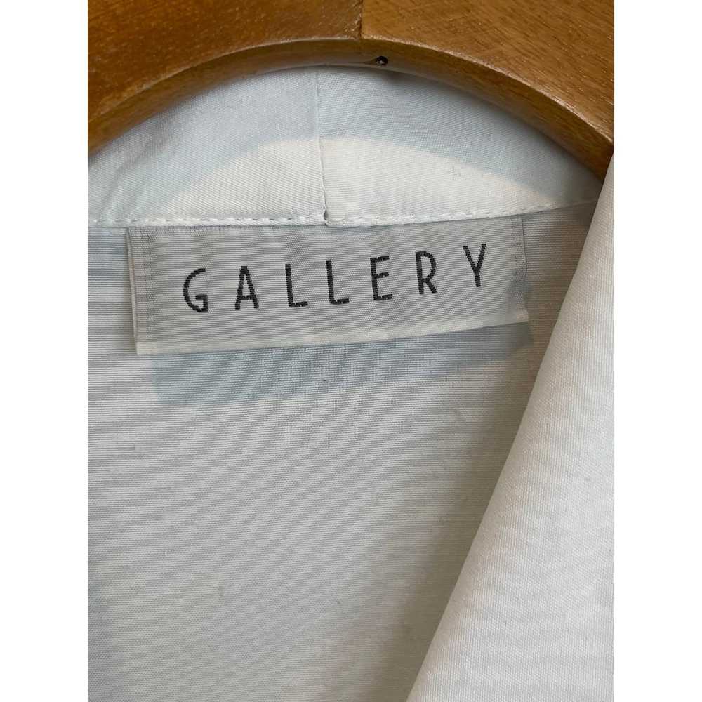 Other Vintage Gallery White Button Down, Size 10 - image 6