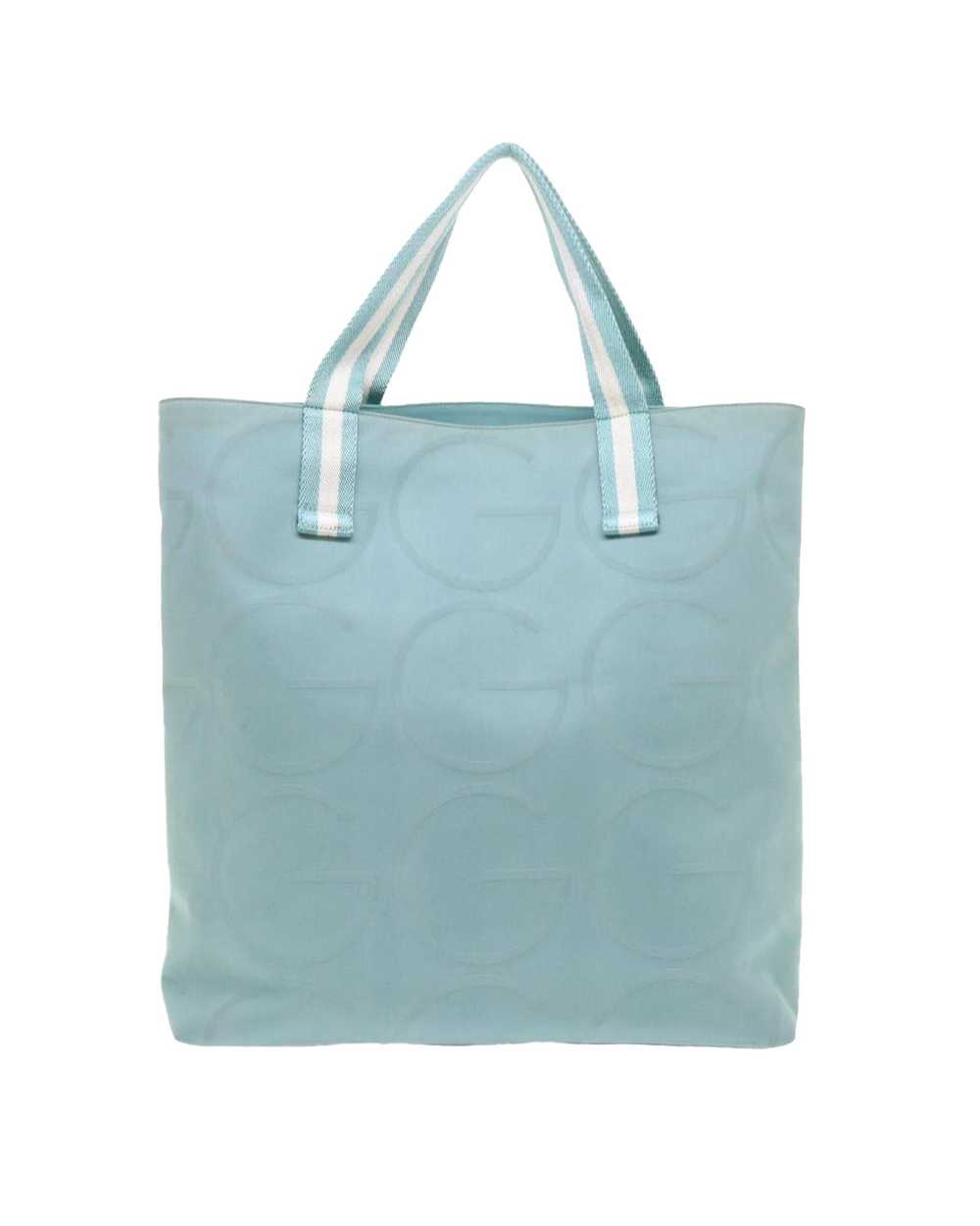 Gucci Blue Canvas Gucci Bag - Practical and Elega… - image 3