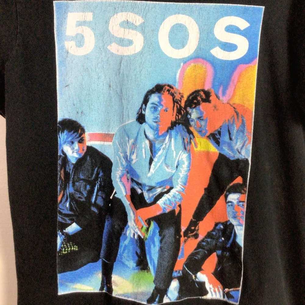 Youngblood 5 Seconds Of Summer 5SOS T Shirt Black… - image 3