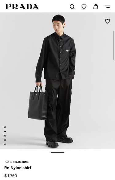 Prada × Raf Simons Prada Re-Nylon over shirt size 