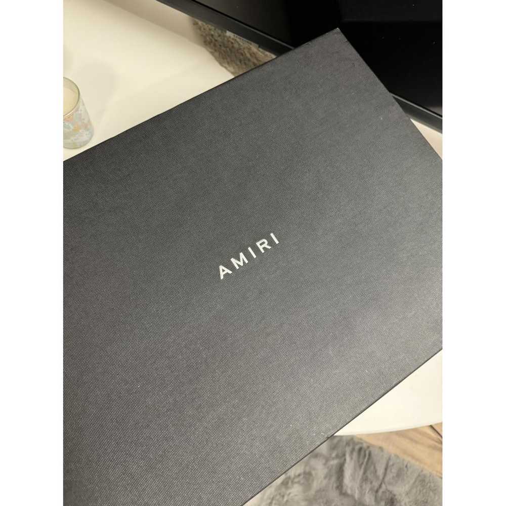 Amiri Leather high trainers - image 9