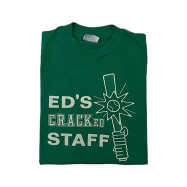 Vintage 80s Ed’s Cracked Staff Baseball Sportswear