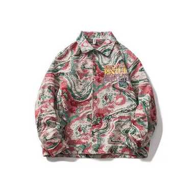 Other × Streetwear Pattern Graphic Light Jacket - image 1