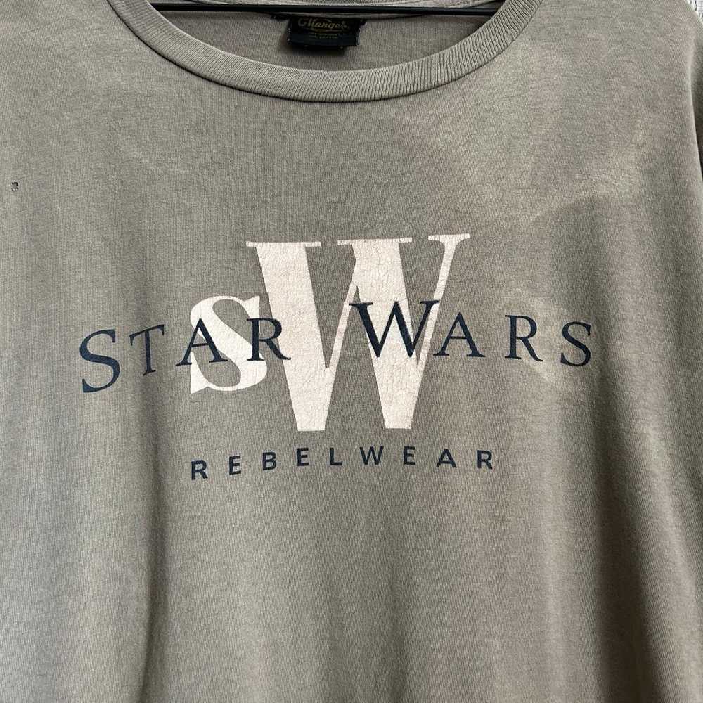Vintage 90s Star Wars Rebelwear Lucas Films Graph… - image 3
