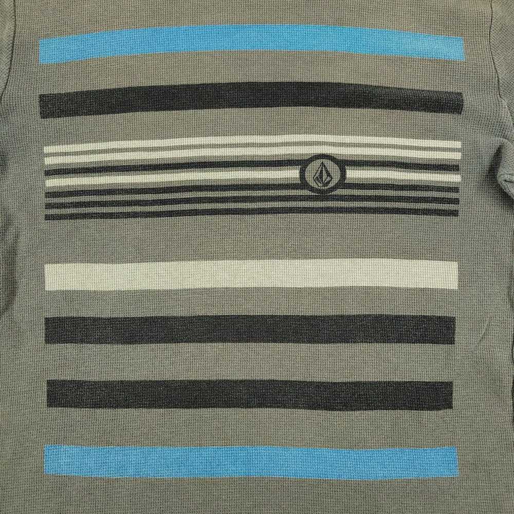 Volcom Volcom Sweater Men's XL Gray Thermal Logo … - image 2