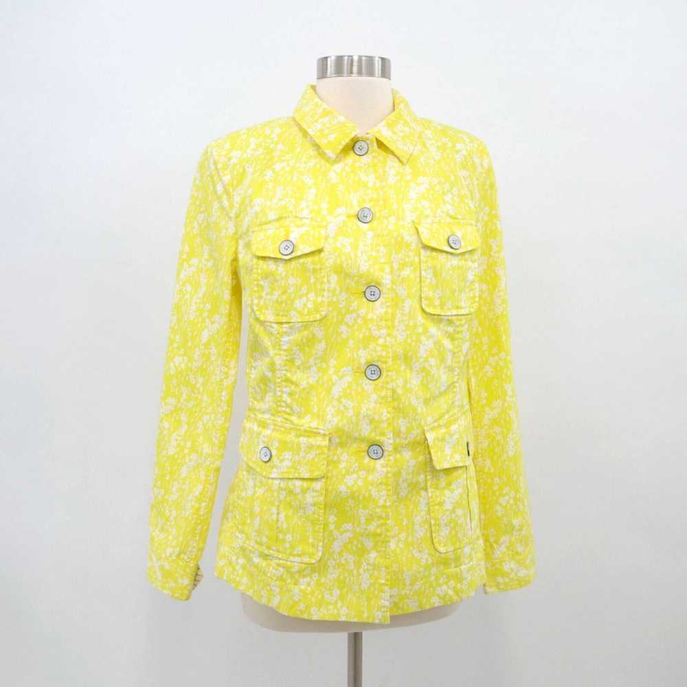 Vintage Cabi Field Jacket Womens S Small Floral Y… - image 3