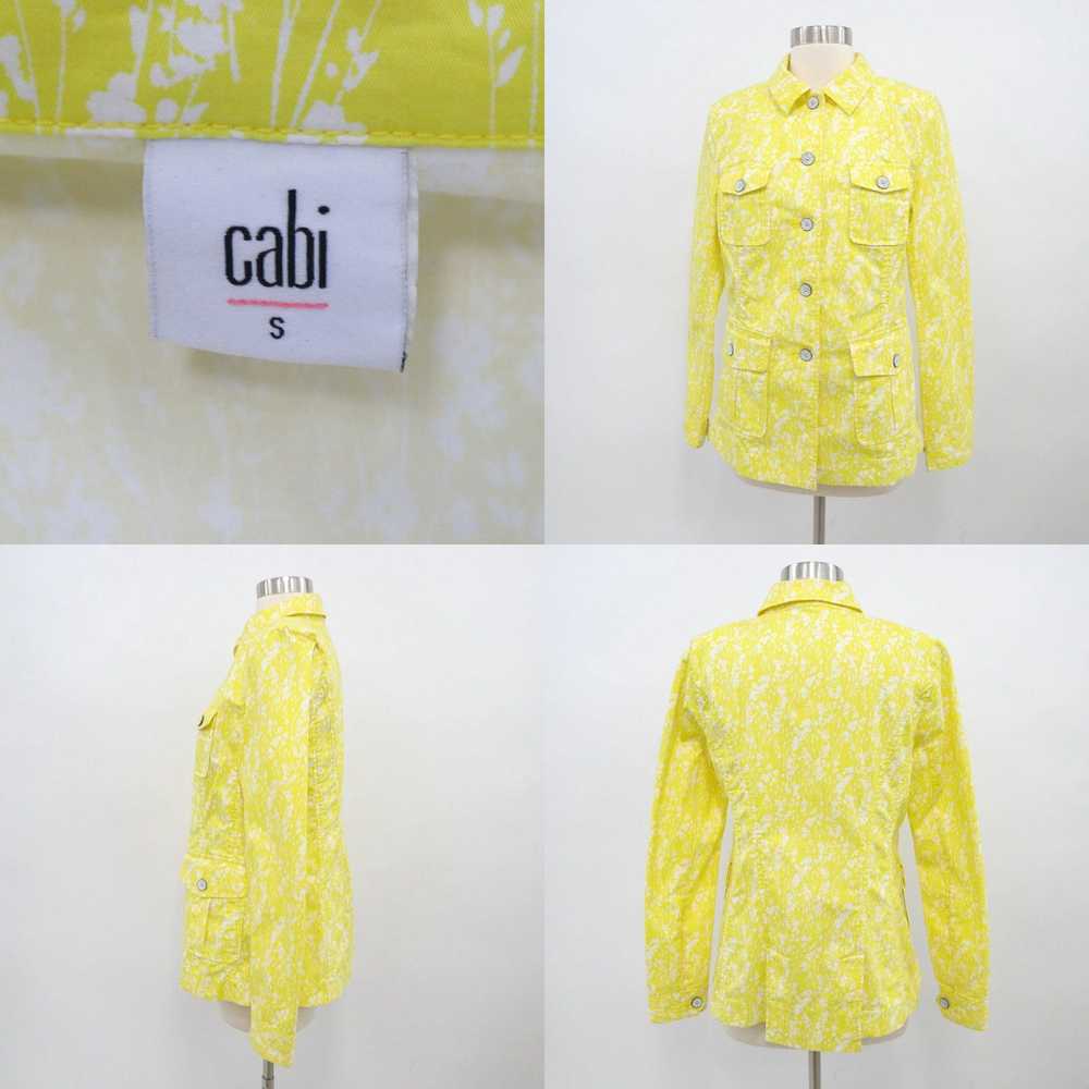 Vintage Cabi Field Jacket Womens S Small Floral Y… - image 4