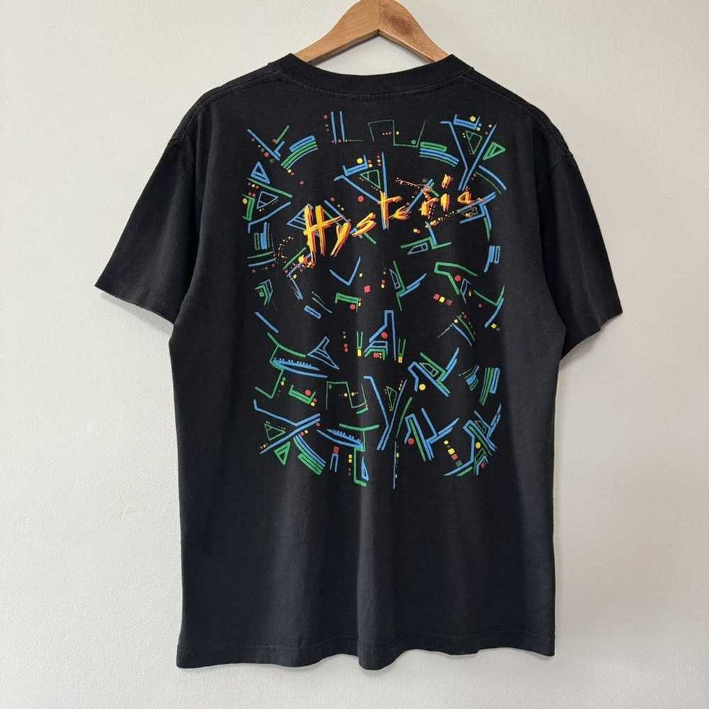 RARE VINTAGE 1987 DEF LEPPARD HYSTERIA BAND TEE S… - image 2