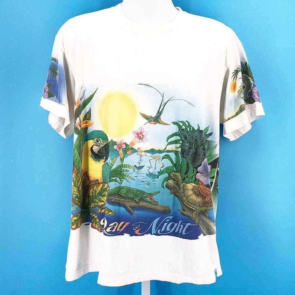 Caribbean Soul AOP all over print tshirt 90s 1990… - image 1