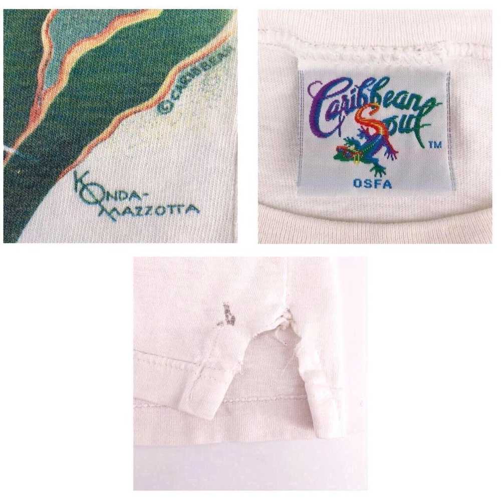 Caribbean Soul AOP all over print tshirt 90s 1990… - image 4