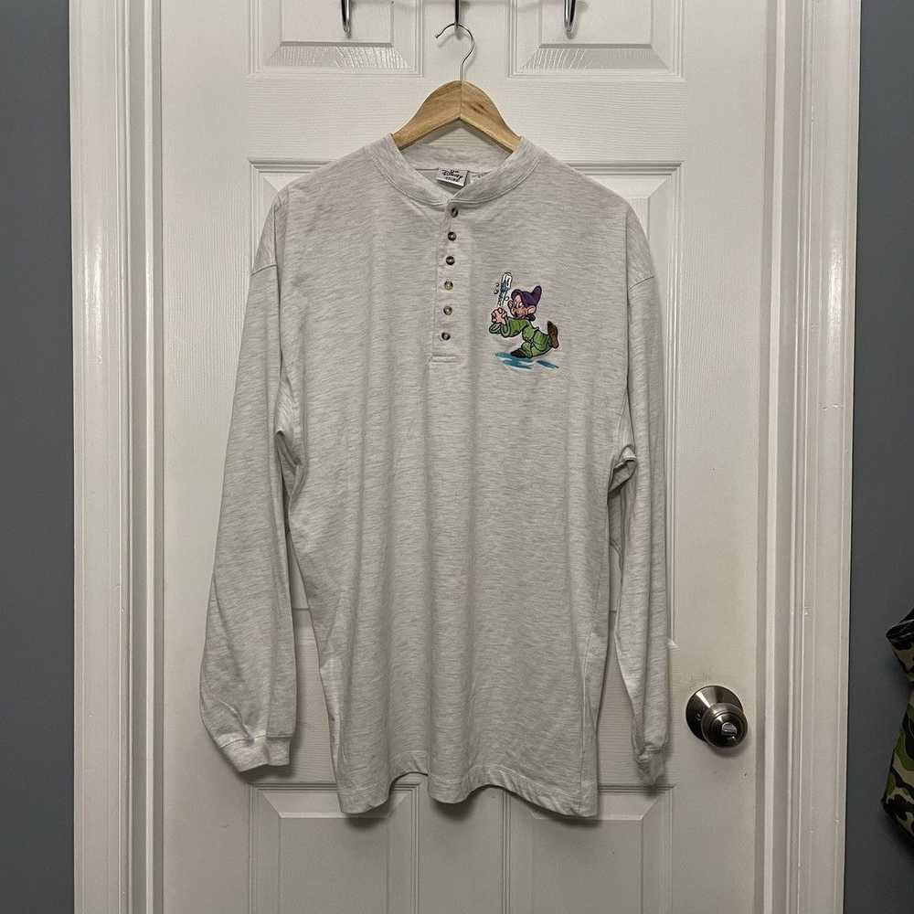 Disney × Vintage Vintage Disney Dopey Long Sleeve… - image 1